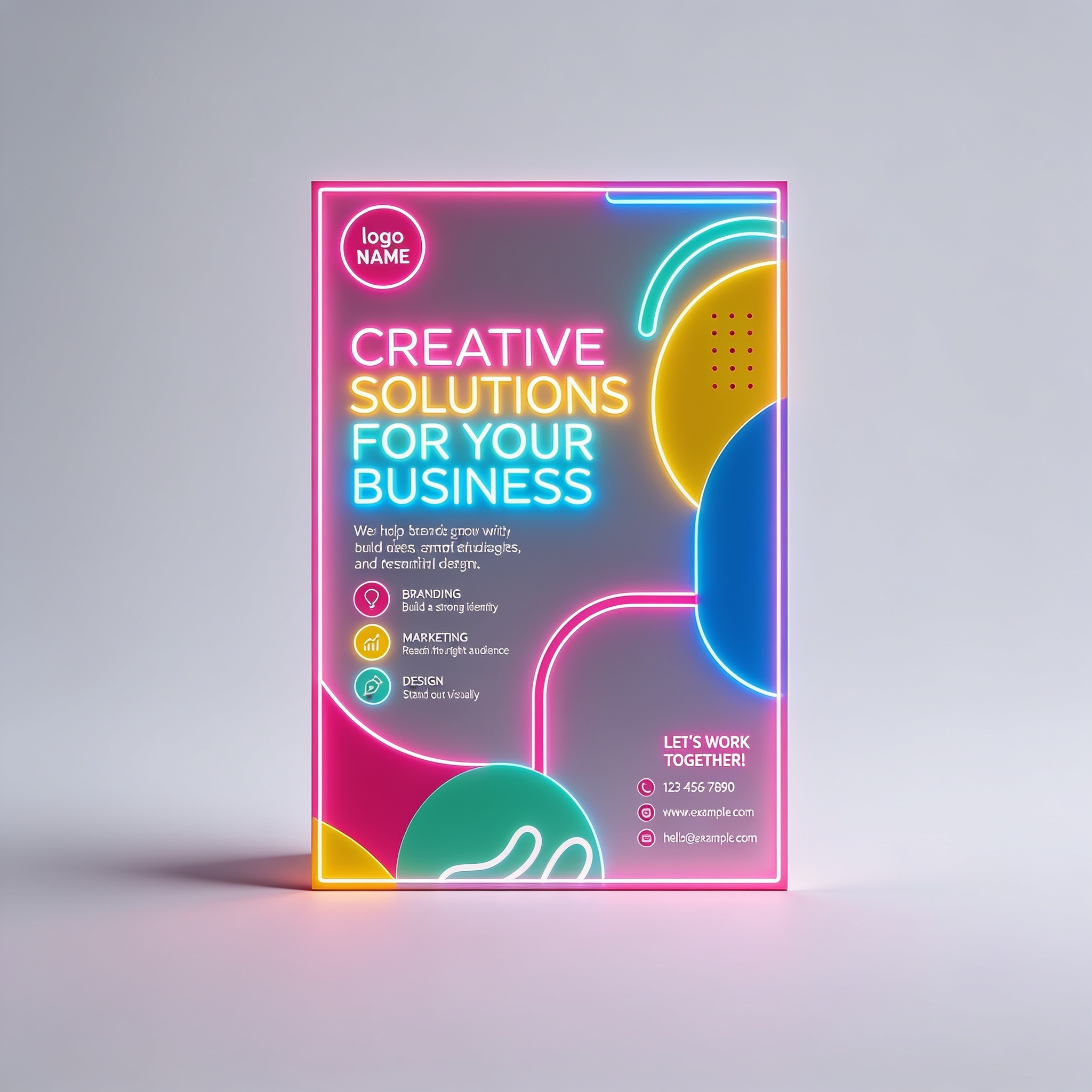 Neon posters