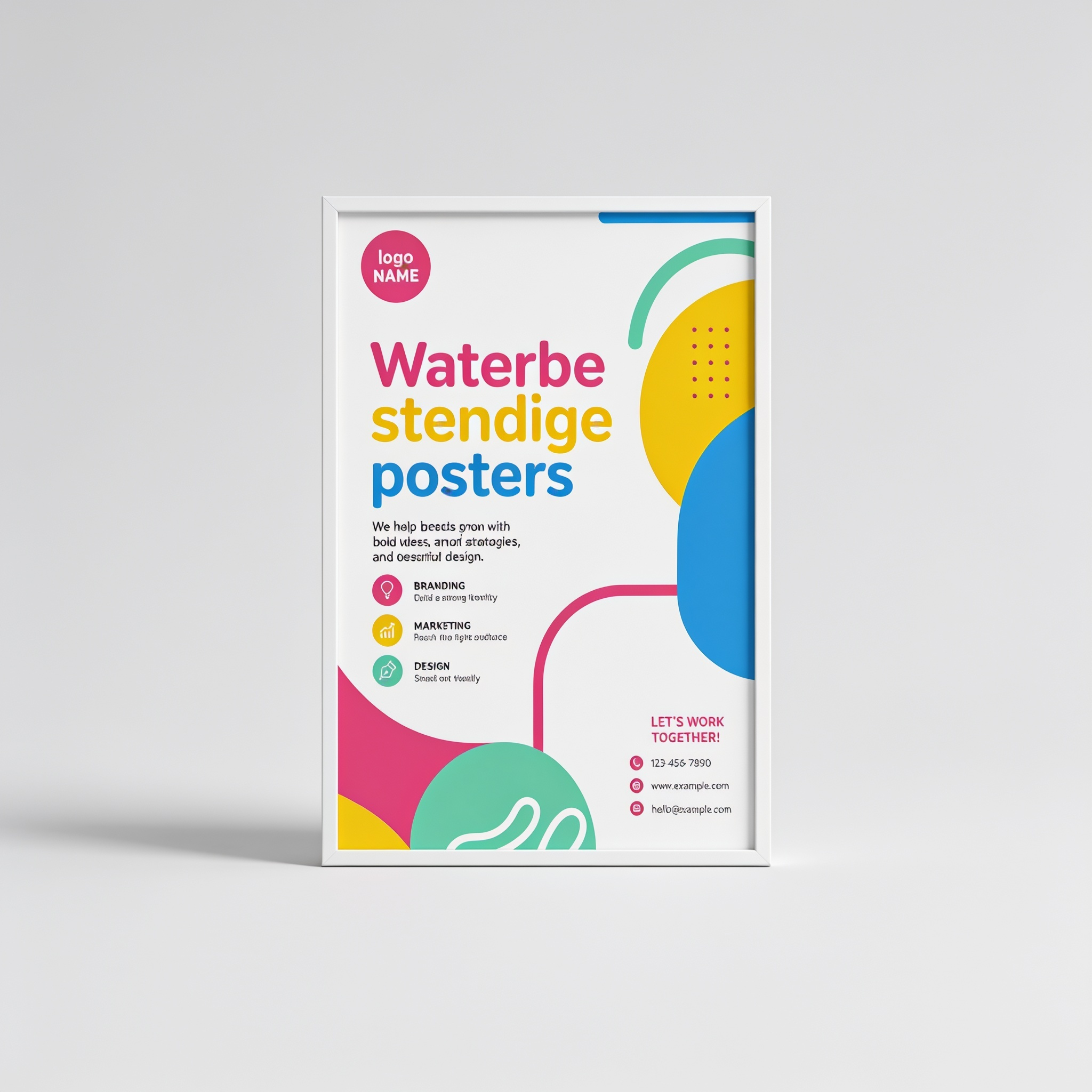 Waterbestendige posters