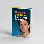 Genaaid gebonden hardcover boeken