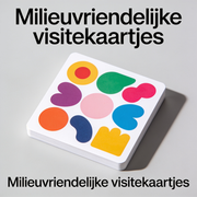 Milieuvriendelijke visitekaartjes