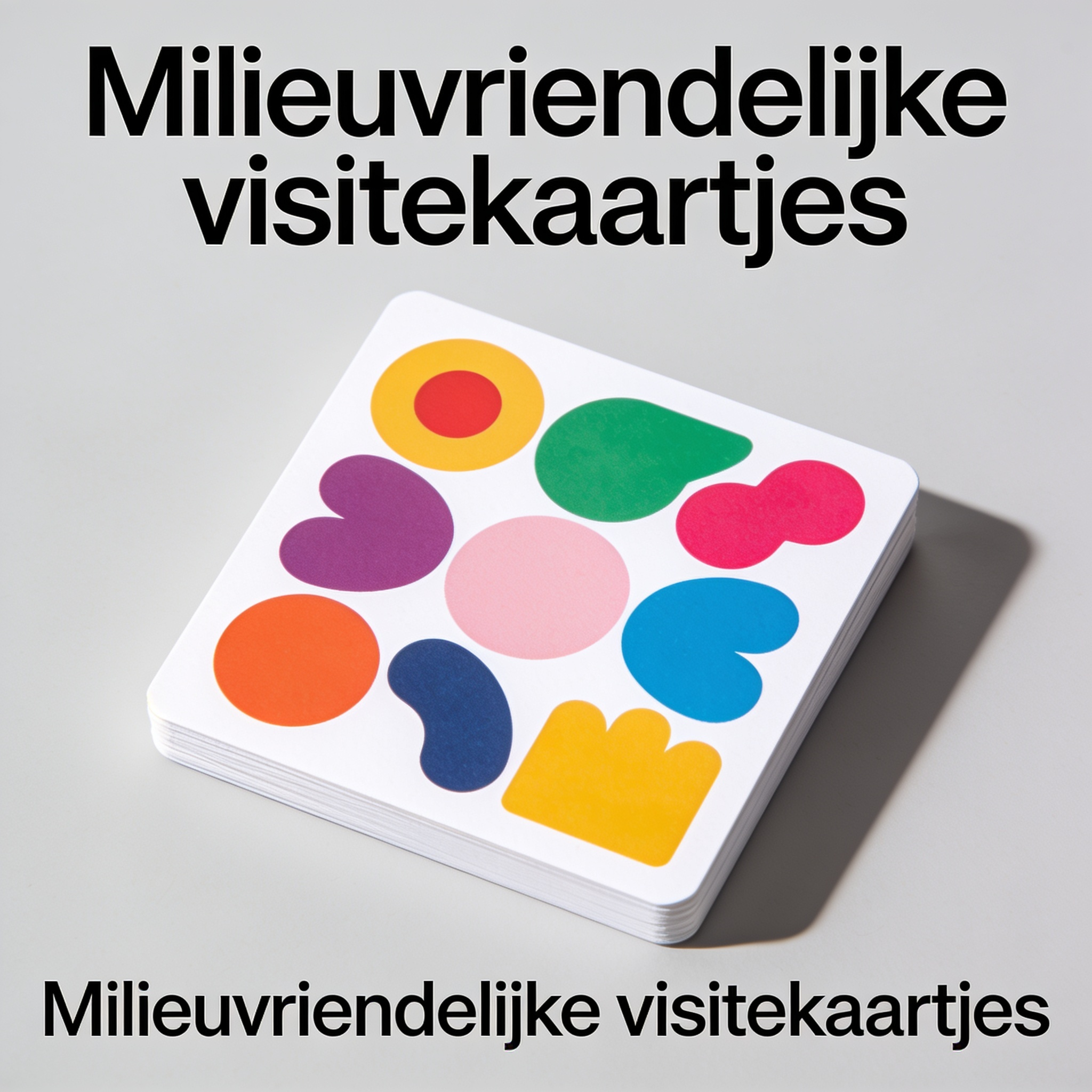 Milieuvriendelijke visitekaartjes