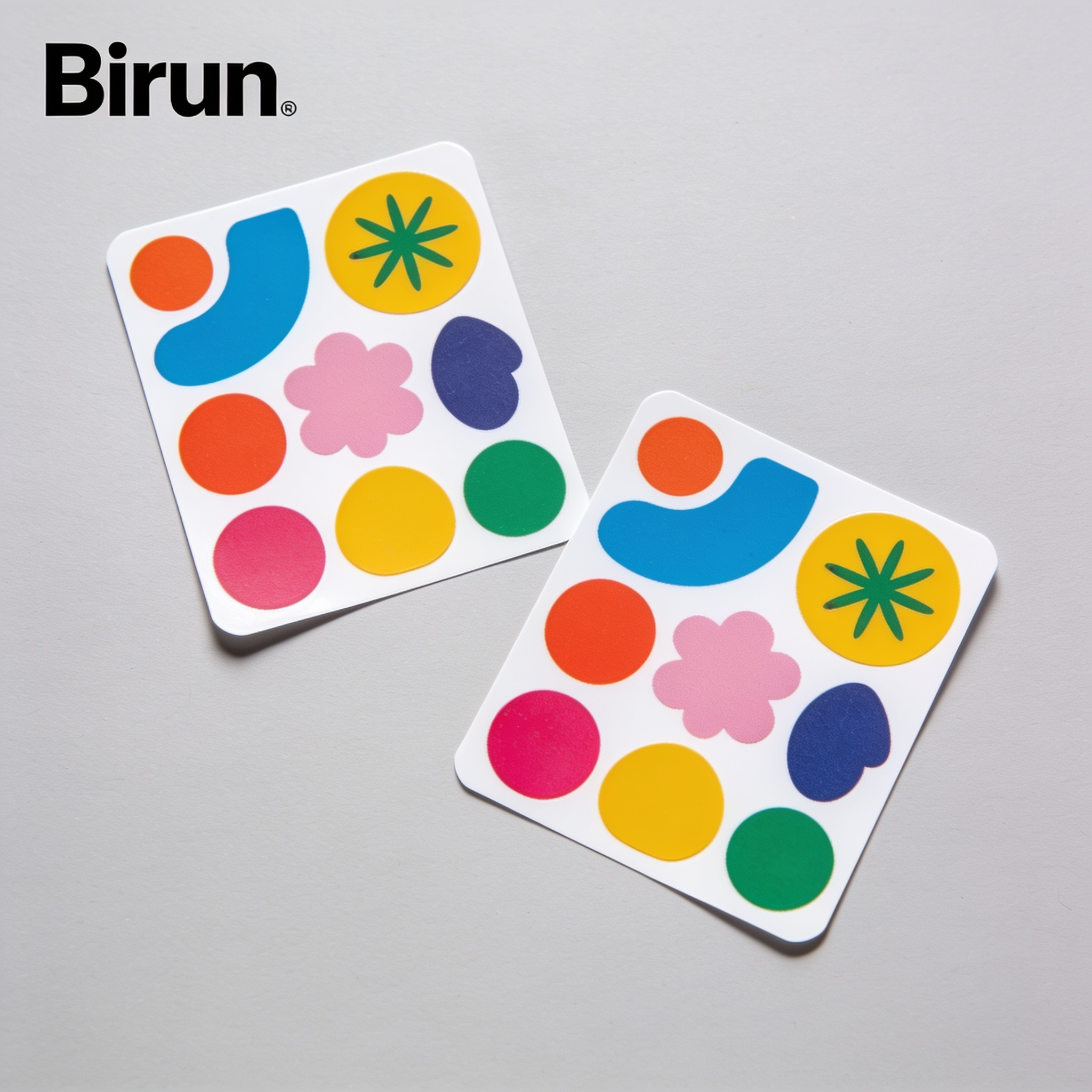Rechthoekige stickers