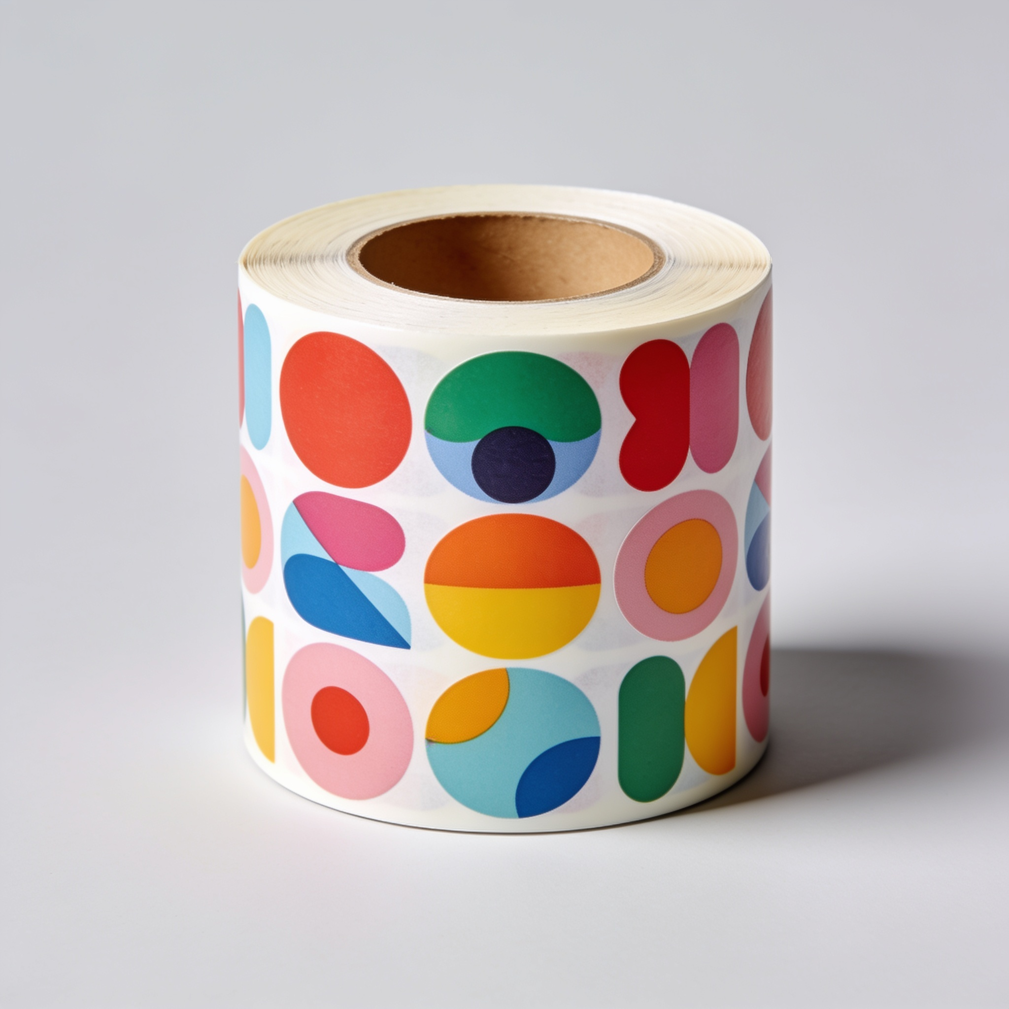Voedselveilige stickers op rol