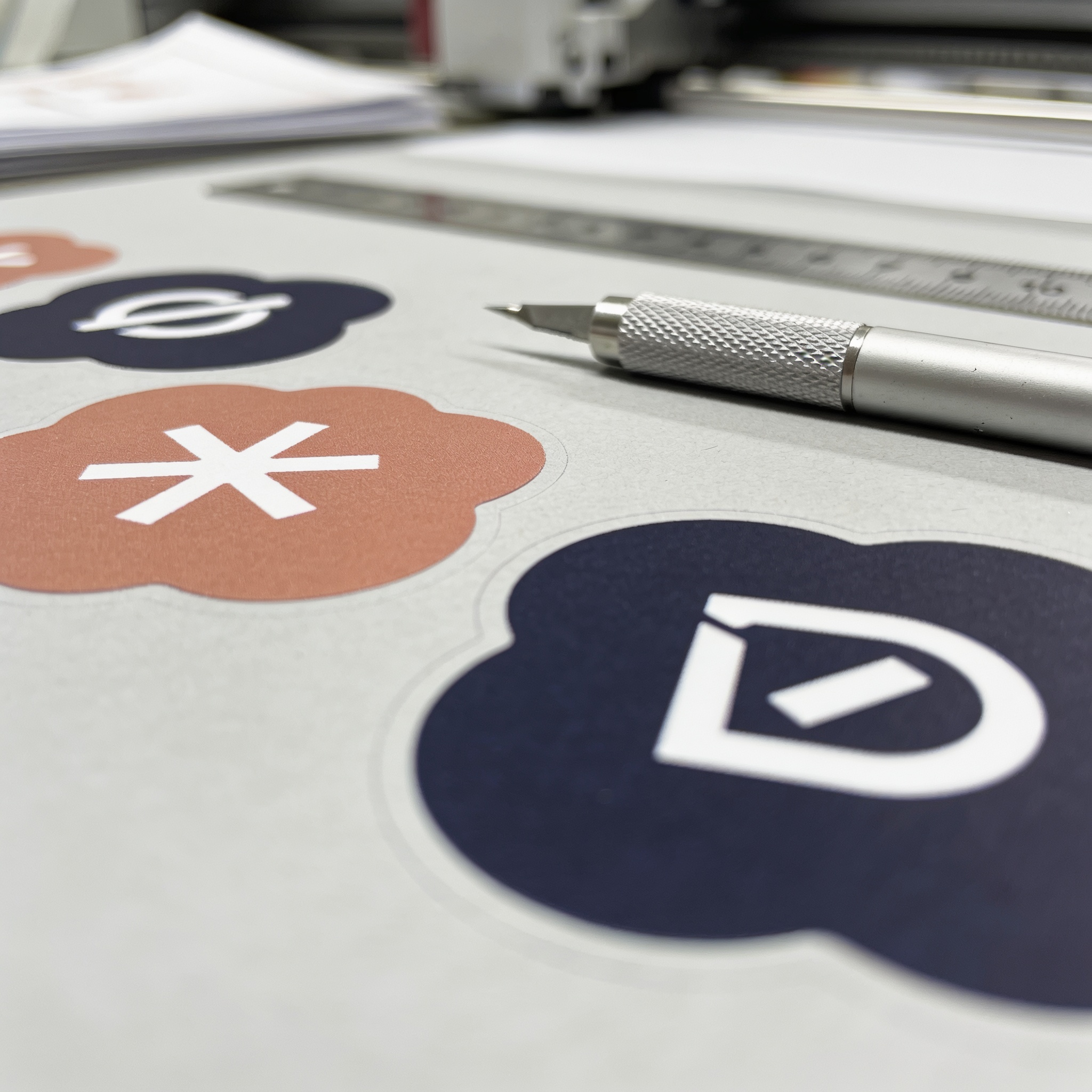 Stickers (eigen formaat)